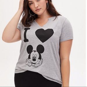 Torrid Disney I Heart Mickey Tee